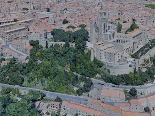 Beziers City, France (2022) 3D Model