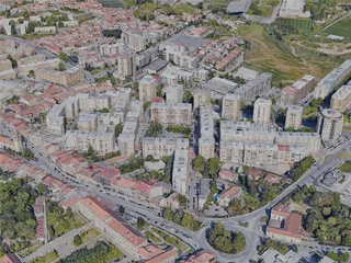 Braga City, Portugal (2022) 3D Model