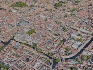 Bruges City, Belgium (2022) 3D Model