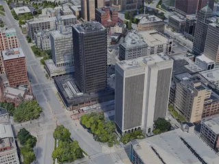 Buffalo City, NY, USA (2022) 3D Model