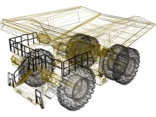 CAT 795 3D Model