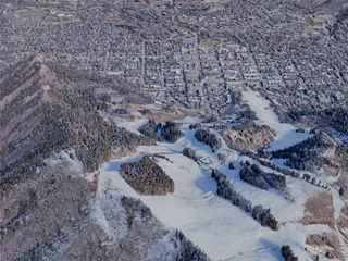 Aspen City, CO, USA (2022) 3D Model