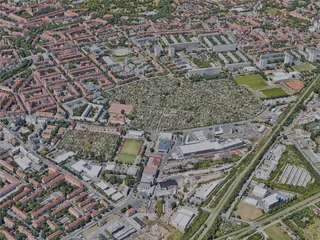 Erfurt City, Germany (2022) 3D Model