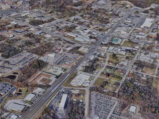 Fayetteville City, NC, USA (2022) 3D Model