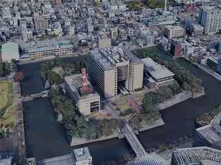 Fukui City, Japan (2023) 3D Model