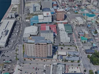 Hakodate City, Japan (2022) 3D Model