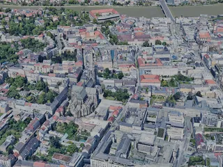 Linz City, Austria (2023) 3D Model