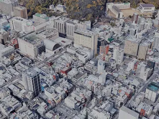 Matsuyama City, Japan (2023) 3D Model