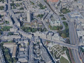 Aberdeen City, UK (2024) 3D Model