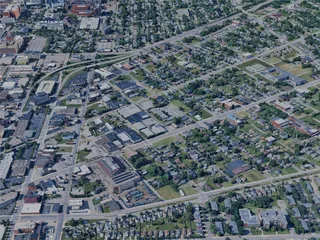 Buffalo City, NY, USA (2024) 3D Model