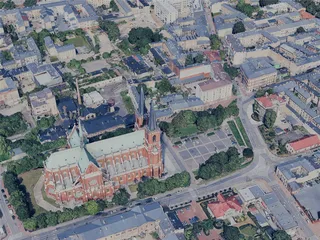 Czestochowa City, Poland (2024) 3D Model