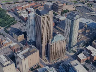 Hartford City, CT, USA (2024) 3D Model