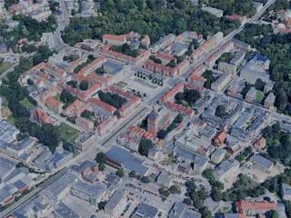 Koszalin City, Poland (2024) 3D Model