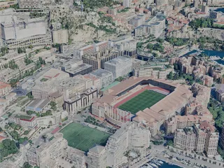 Monaco City, Monaco (2024) 3D Model