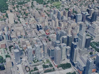 Montreal City, QC, Canada (2024) 3D Model