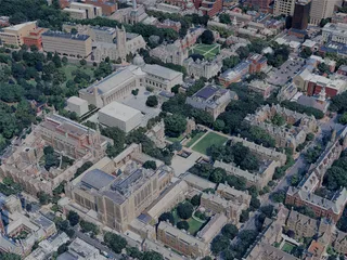 New Haven City, CT, USA (2024) 3D Model