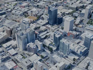 Oakland City, CA, USA (2023) 3D Model