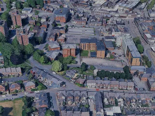 Stoke on Trent City, UK (2024) 3D Model