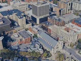 Syracuse City, NY, USA (2024) 3D Model