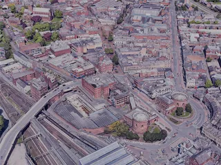 Carlisle City, UK (2023) 3D Model