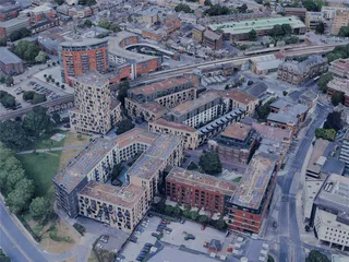 Chelmsford City, UK (2024) 3D Model