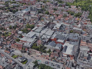 Colchester City, UK (2022) 3D Model