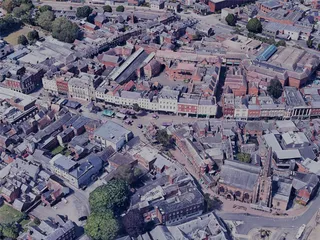 Hereford City, UK (2023) 3D Model