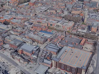 Lincoln City, UK (2023) 3D Model