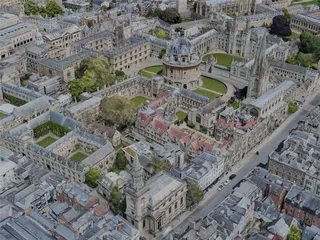 Oxford City, UK (2023) 3D Model