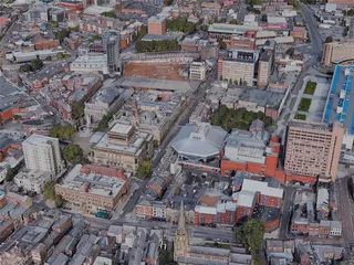 Preston City, UK (2022) 3D Model