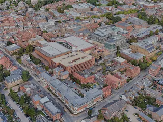 St. Albans City, UK (2022) 3D Model