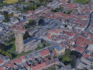 Wells City, UK (2022) 3D Model