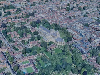 Winchester City, UK (2023) 3D Model