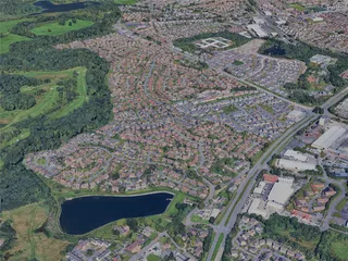 Bangor City, UK (2024) 3D Model