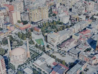 Fier City, Albania (2024) 3D Model