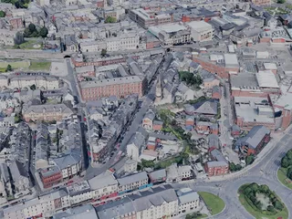 Londonderry City, UK (2022) 3D Model