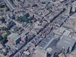 Newport City, UK (2023) 3D Model