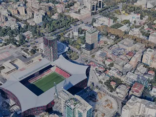 Tirane City, Albania (2024) 3D Model