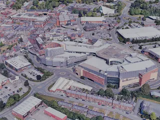 Wrexham City, UK (2023) 3D Model