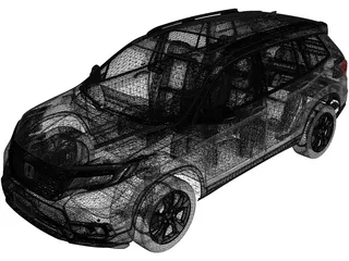 Honda Passport (2019) 3D Model