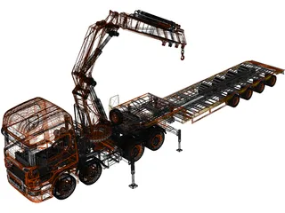 Scania Truck 3D Model