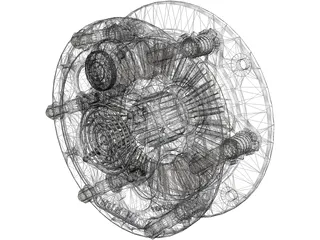 Kobelt Tension Brake 5409-A 3D Model