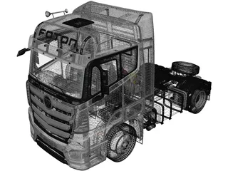 Foton Auman (2018) 3D Model