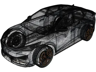 Volkswagen ID Unyx (2024) 3D Model