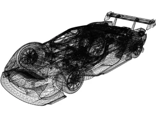 Ford GT40 (2023) 3D Model