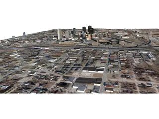 Fort Worth City 3D Model