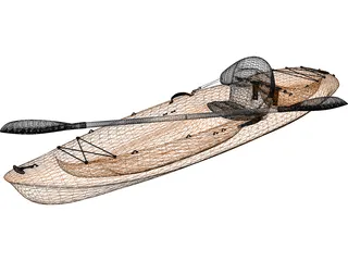 My canoe rod holder, 3D CAD Model Library