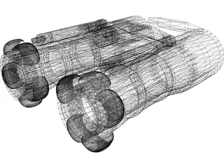 Binocular 3D Model