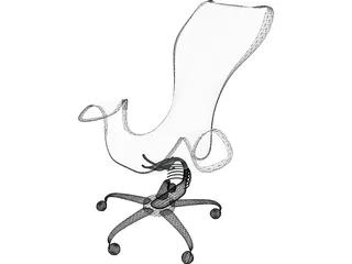 Chair Transparent Future 3D Model