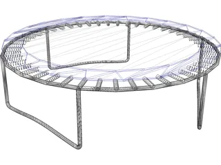 Trampoline 3D Model